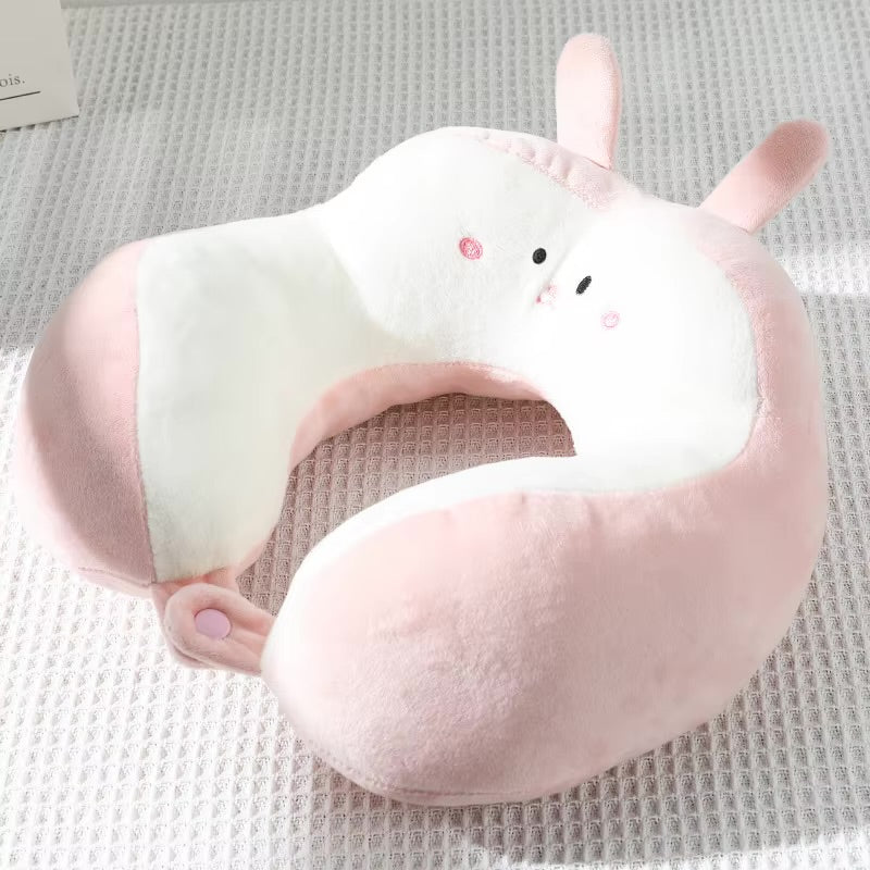 coussin de voyage lapin