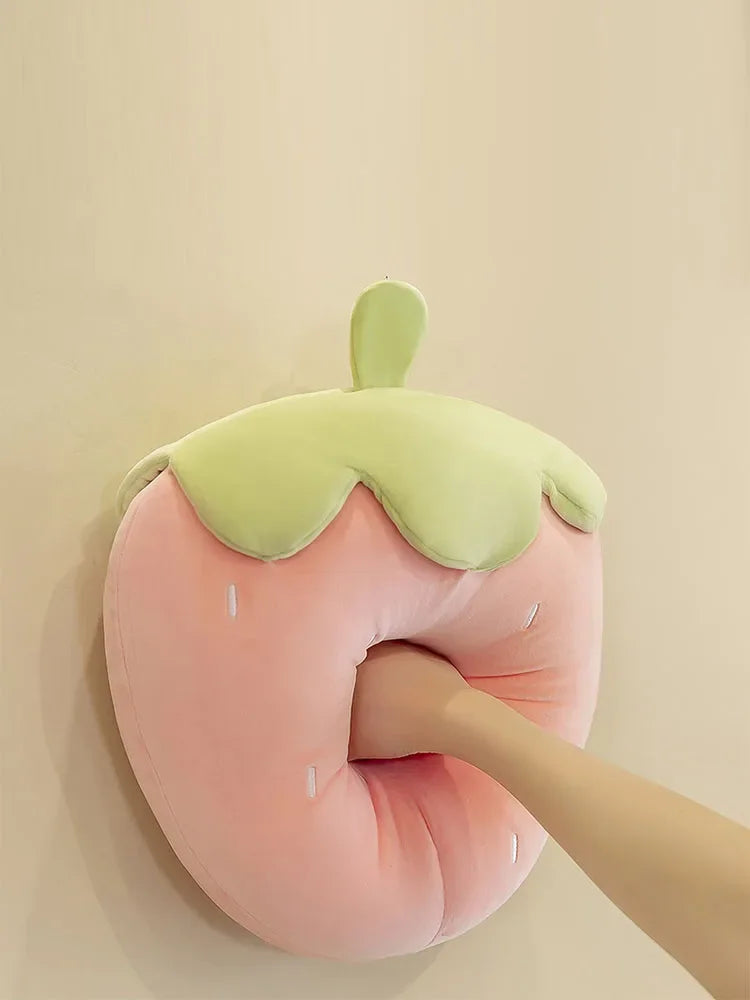 coussin en fraise harvey tissus elasticite coup