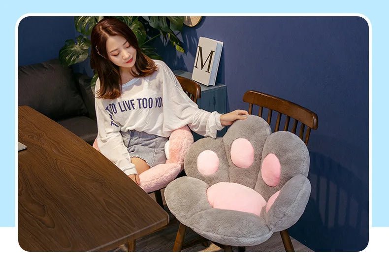 Coussin patte de chat - Techni Tendresse