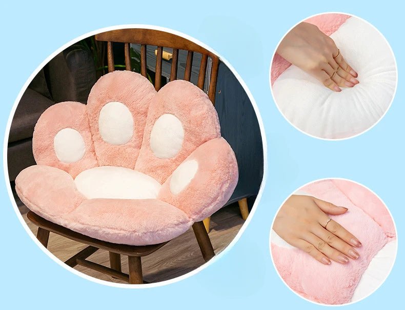 Coussin patte de chat - Techni Tendresse
