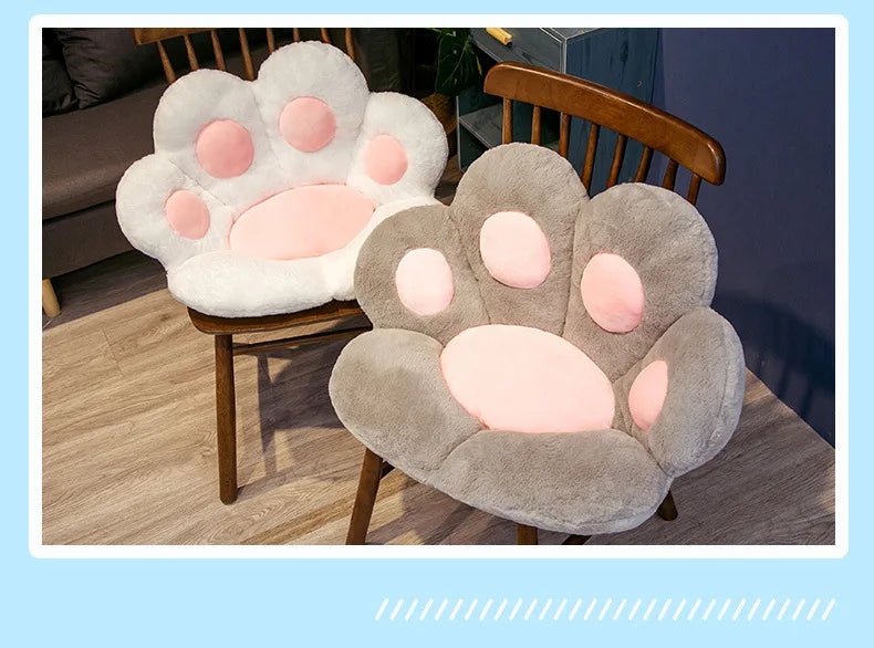 coussin patte de chat chaises
