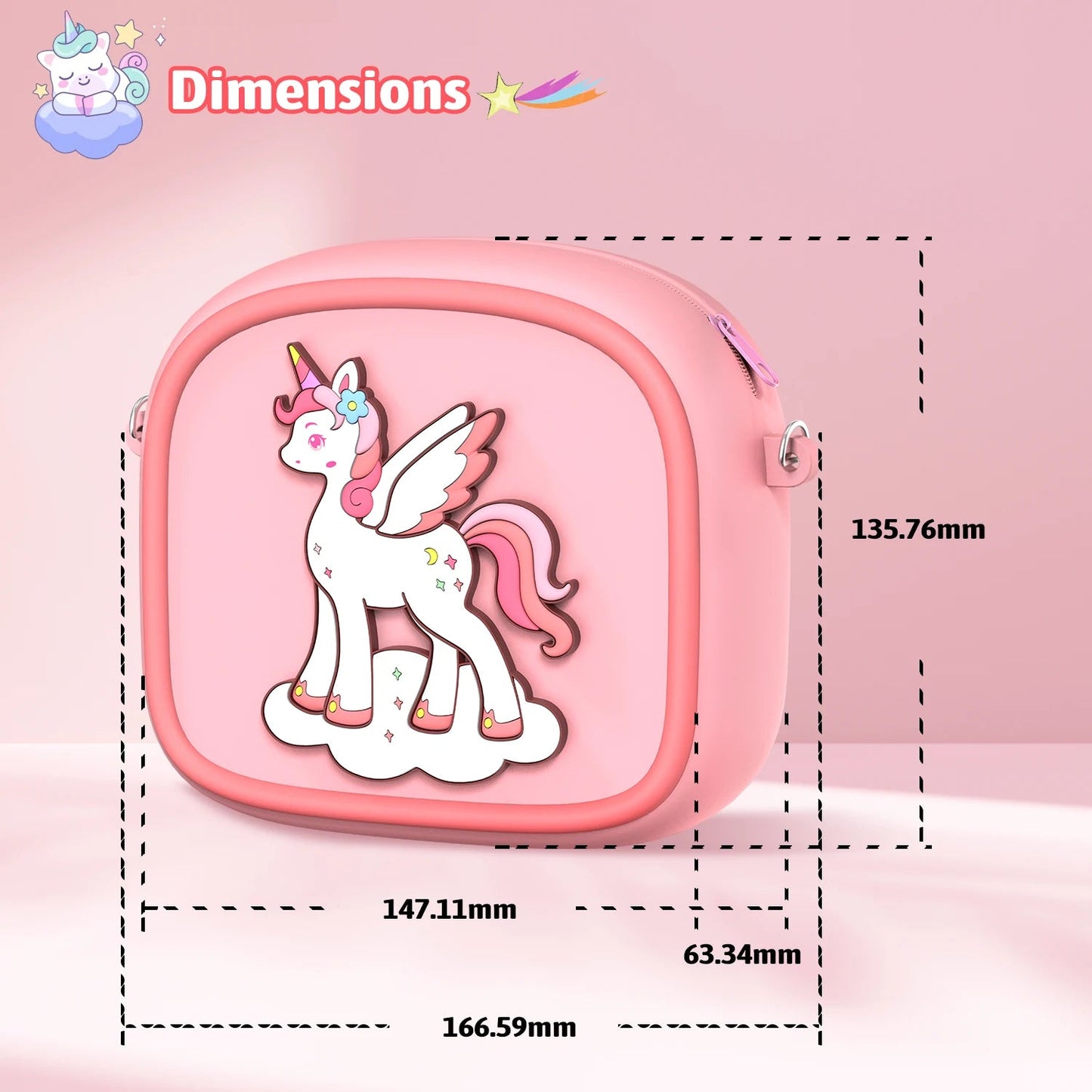 Digital Caméra sac dimensions