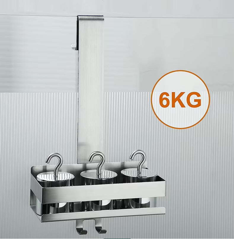 etagere de douche pour homme argent volume 6KG