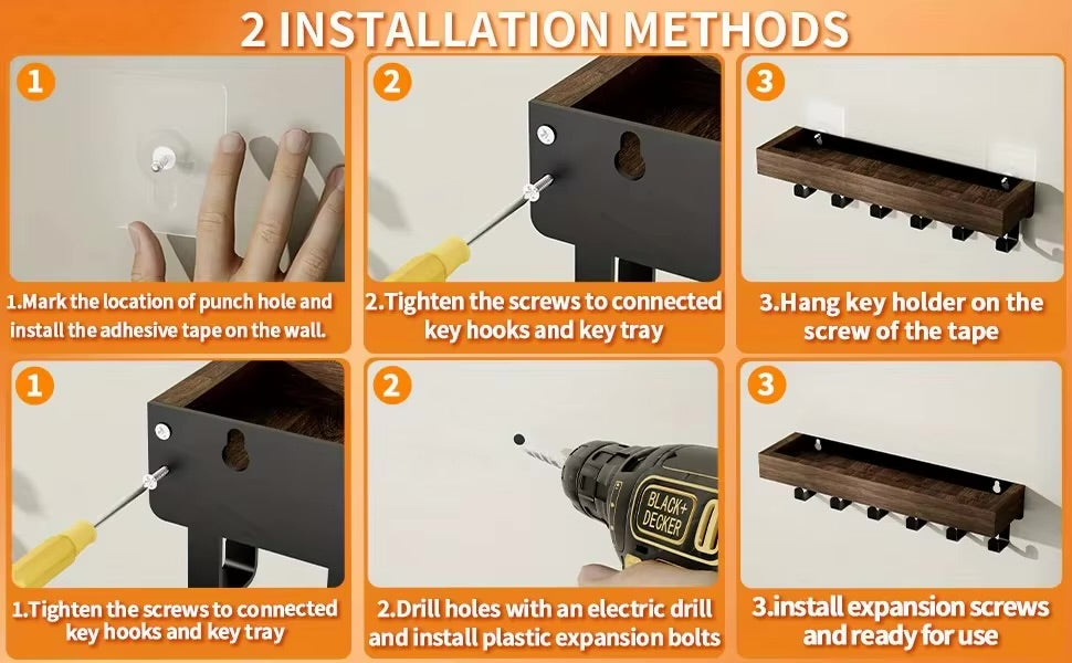 etagere flottante installations