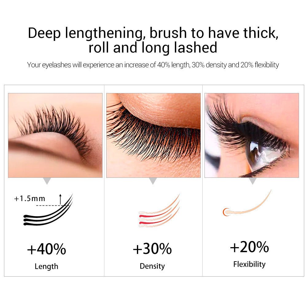 Fashion Simple Black Curl Natural Mascara - Techni Tendresse