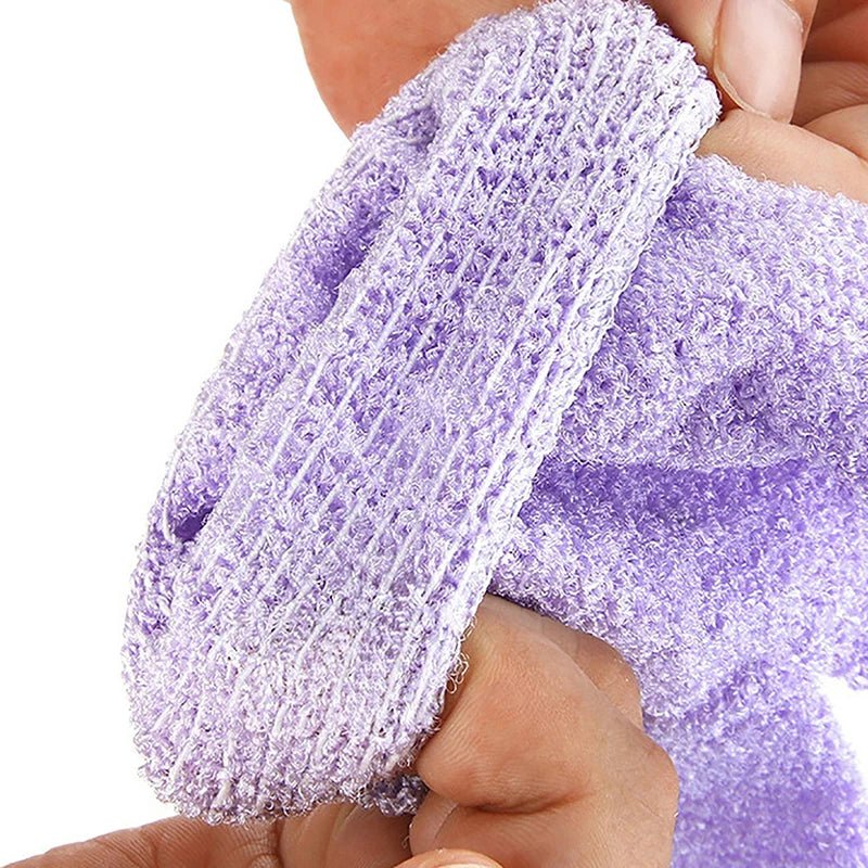 gants exfoliants elastique
