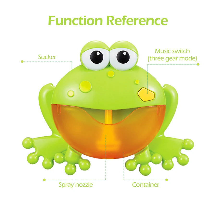 grenouilles a bulles fonctions