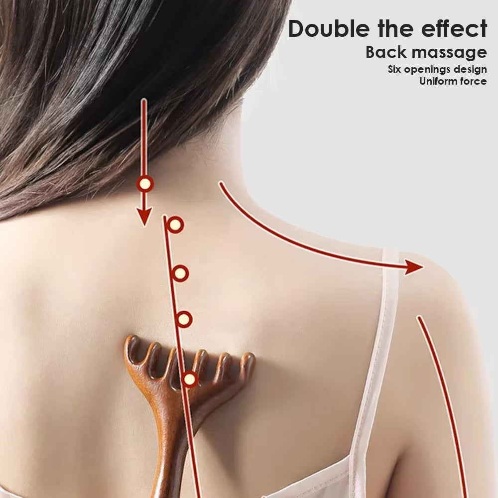 gua sha peigne massage dos