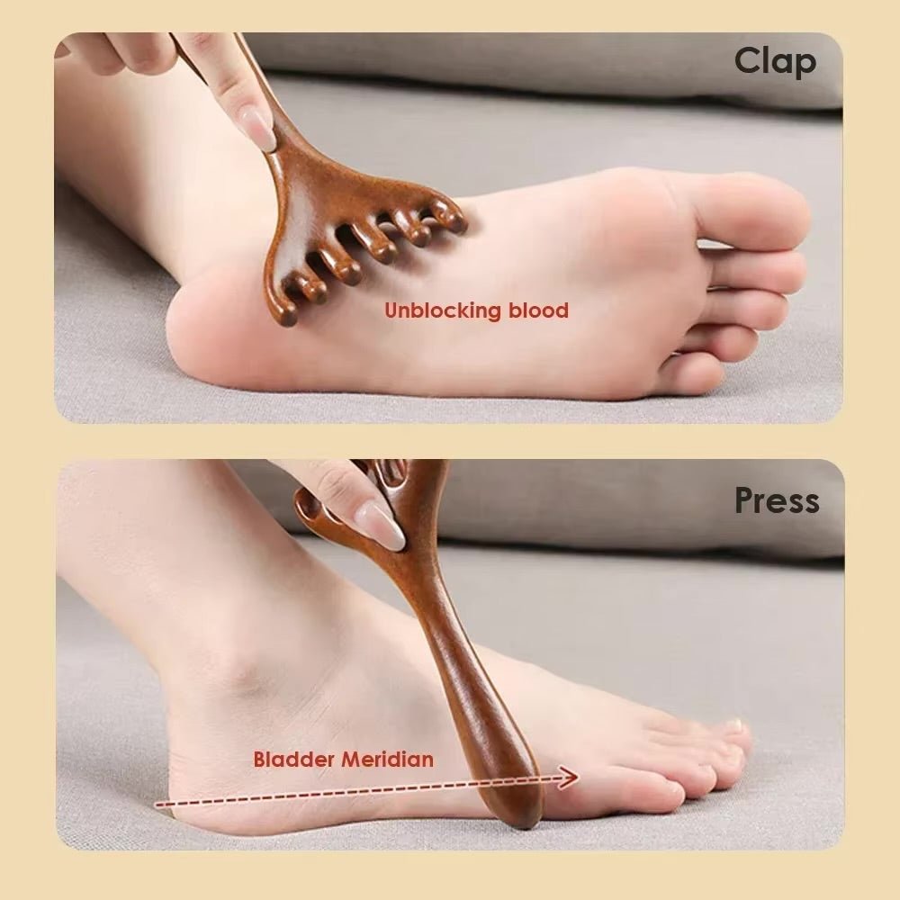 Gua sha tool pour pieds