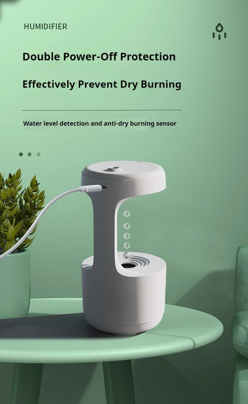 Humidificateur à gouttes d'eau anti - gravité - Techni Tendresse