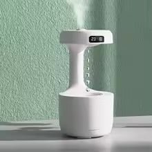 Humidificateur à gouttes d'eau anti-gravité