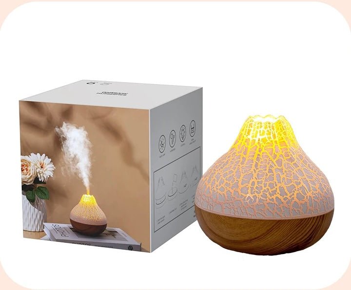 Humidificateur en volcan boite exemplaire