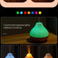 Humidificateur en volcan choix lumieres