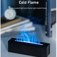 Humidificateur et Diffuseur d’arômes avec effet flamme bleue