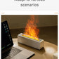 Humidificateur et Diffuseur d’arômes avec effet flamme bureau