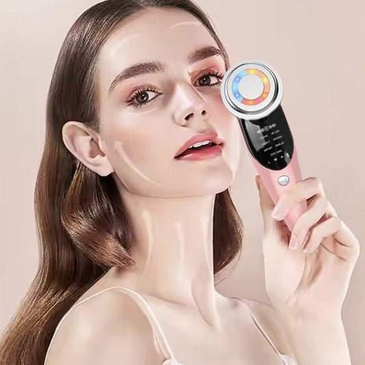 lifting pour visage rose instruction sur femme