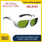 lunettes de protection laser 3101