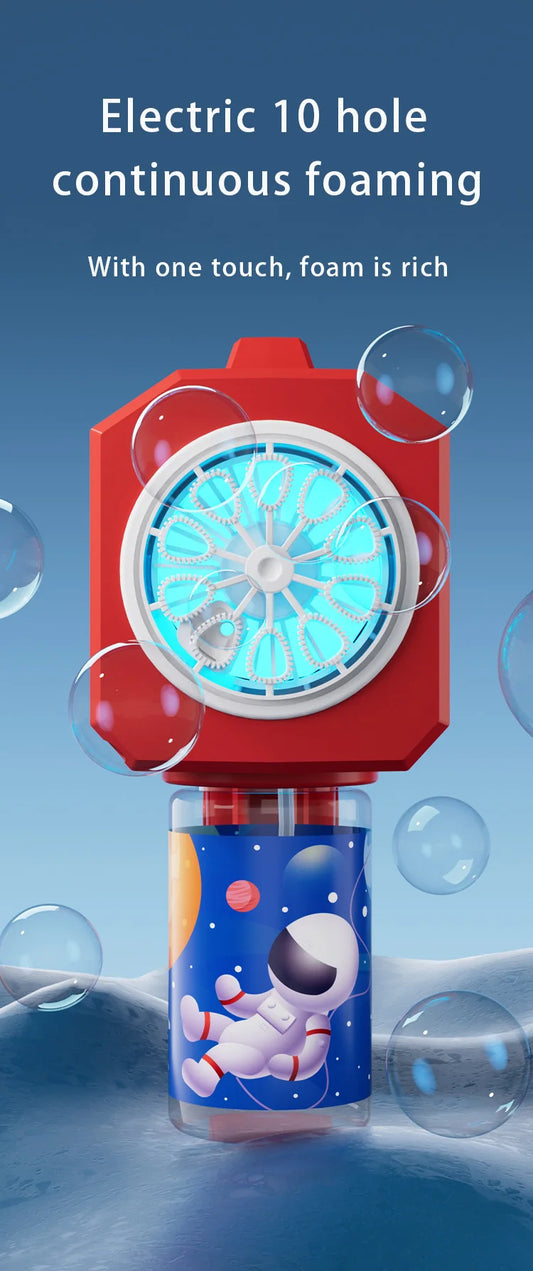 machine a bulles en continue plusieurs bulles 10 troues