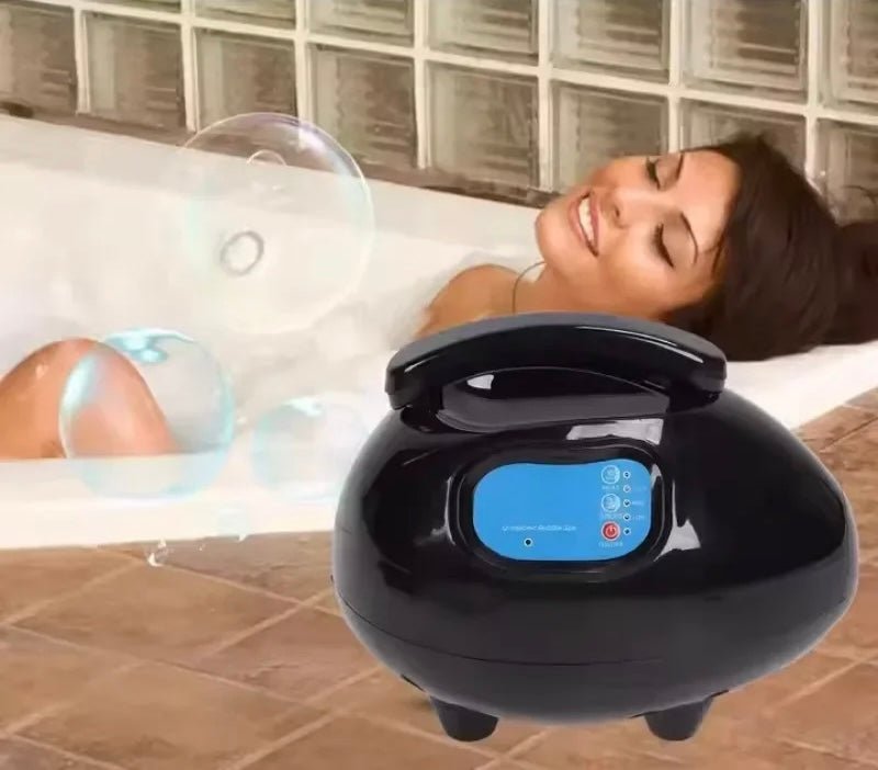 Machine à bulles publicite