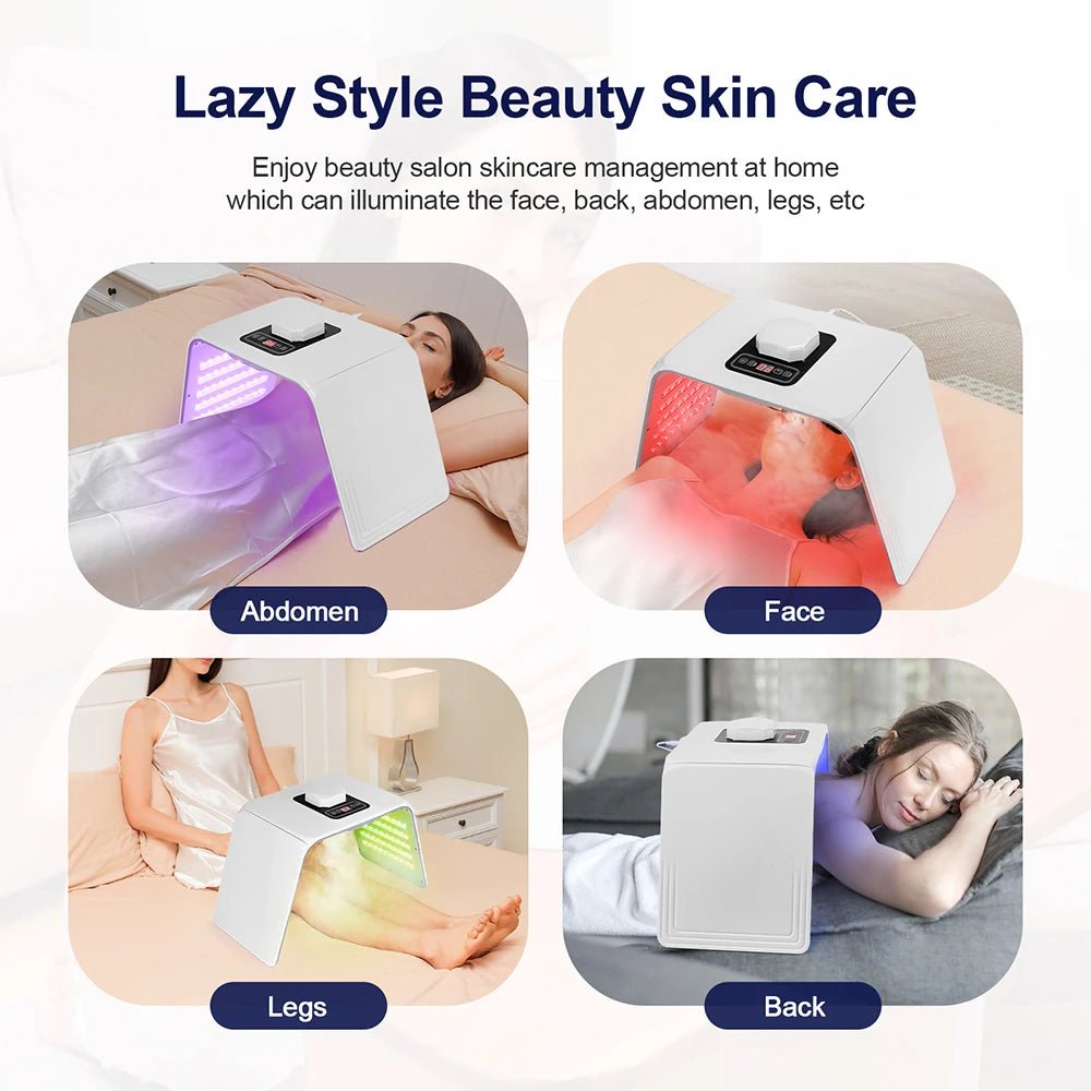 Masque de beauté LED Eau claire parties du corps visées