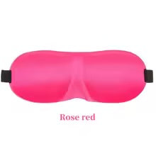 masque de sommeil rose