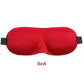 masque de sommeil rouge