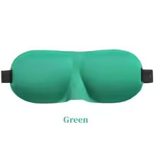 masque de sommeil vert