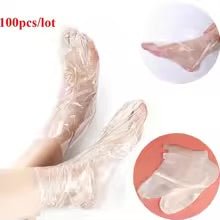 masque transparent pour les pieds presentation