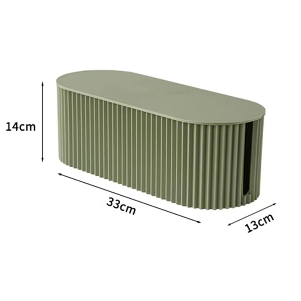 organisateur de fils electriques vert dimensions