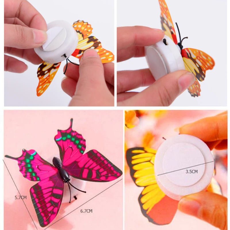 Papillons lumineuses - Techni Tendresse