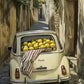 peinture auto citronné