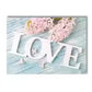 peinture avec love en lettres