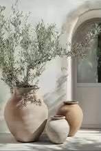 peinture décor méditerraneen arbre