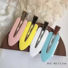 pince a cheveux 4 couleur uni multicouleur