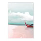 Plage-avec-canot-rouge