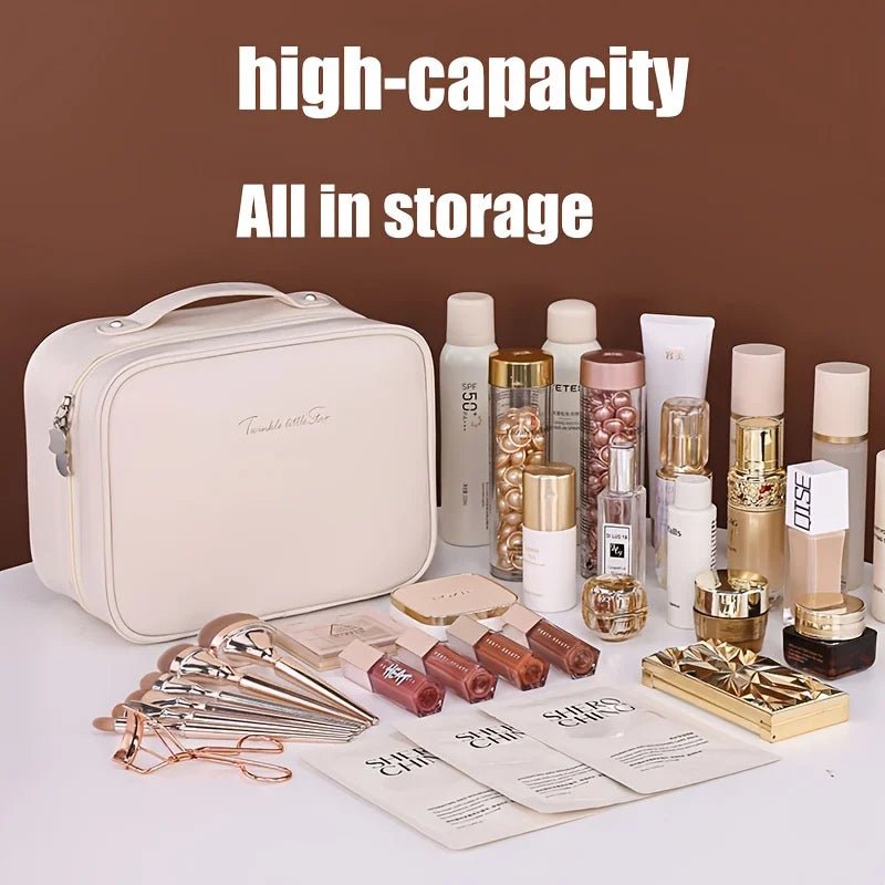 Pochette de voyage spacieuse capacite en cosmetique