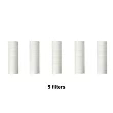 pommeau de douche arrondi filtres