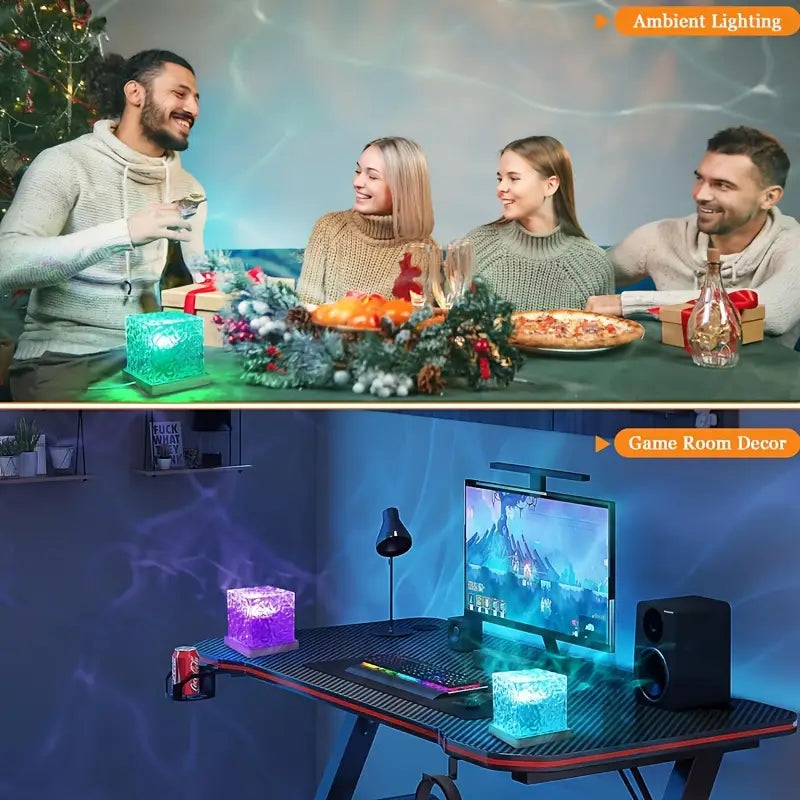 projecteur de vagues ambiance amical ou de jeux