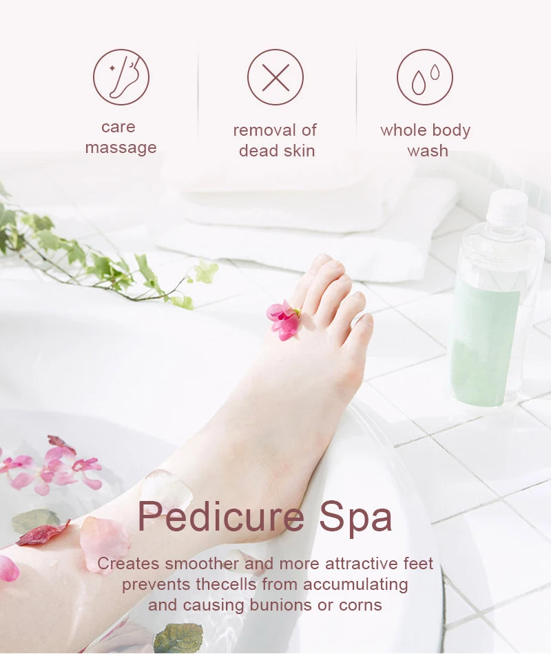 rape-de pied avec papier de verre pedicure