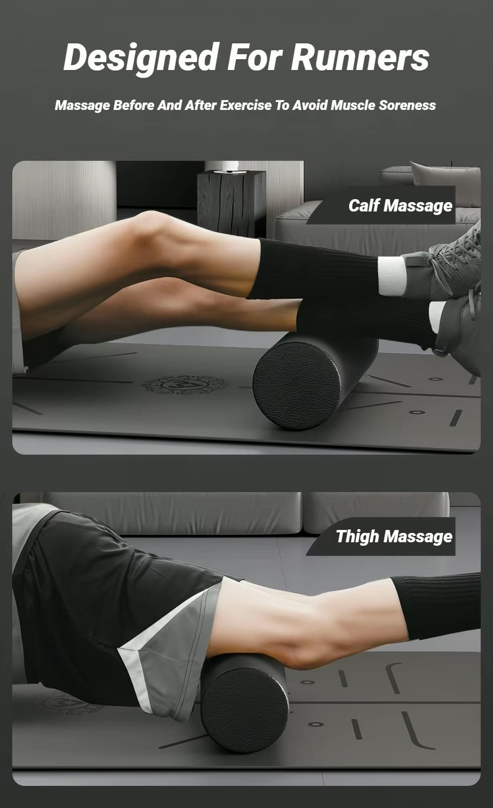 rouleaux de massage en mousse massage