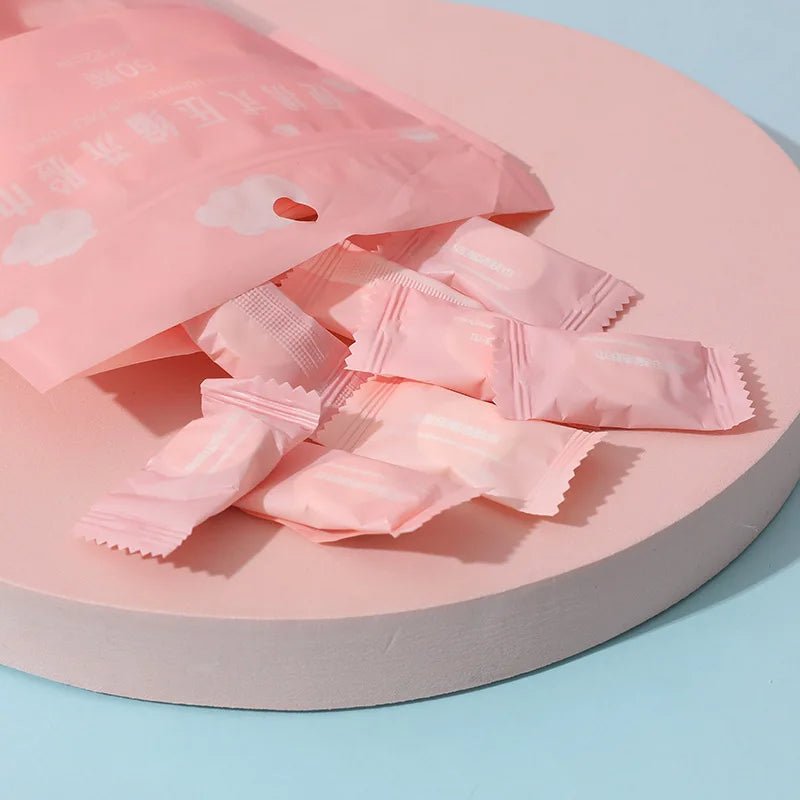 Sac de serviettes compressées - Techni Tendresse