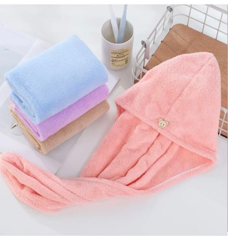 Serviette de tête avec boucle d'animal - Techni Tendresse