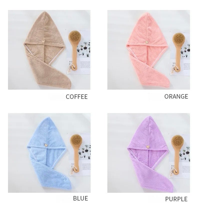 Serviette de tête avec boucle d'animal - Techni Tendresse