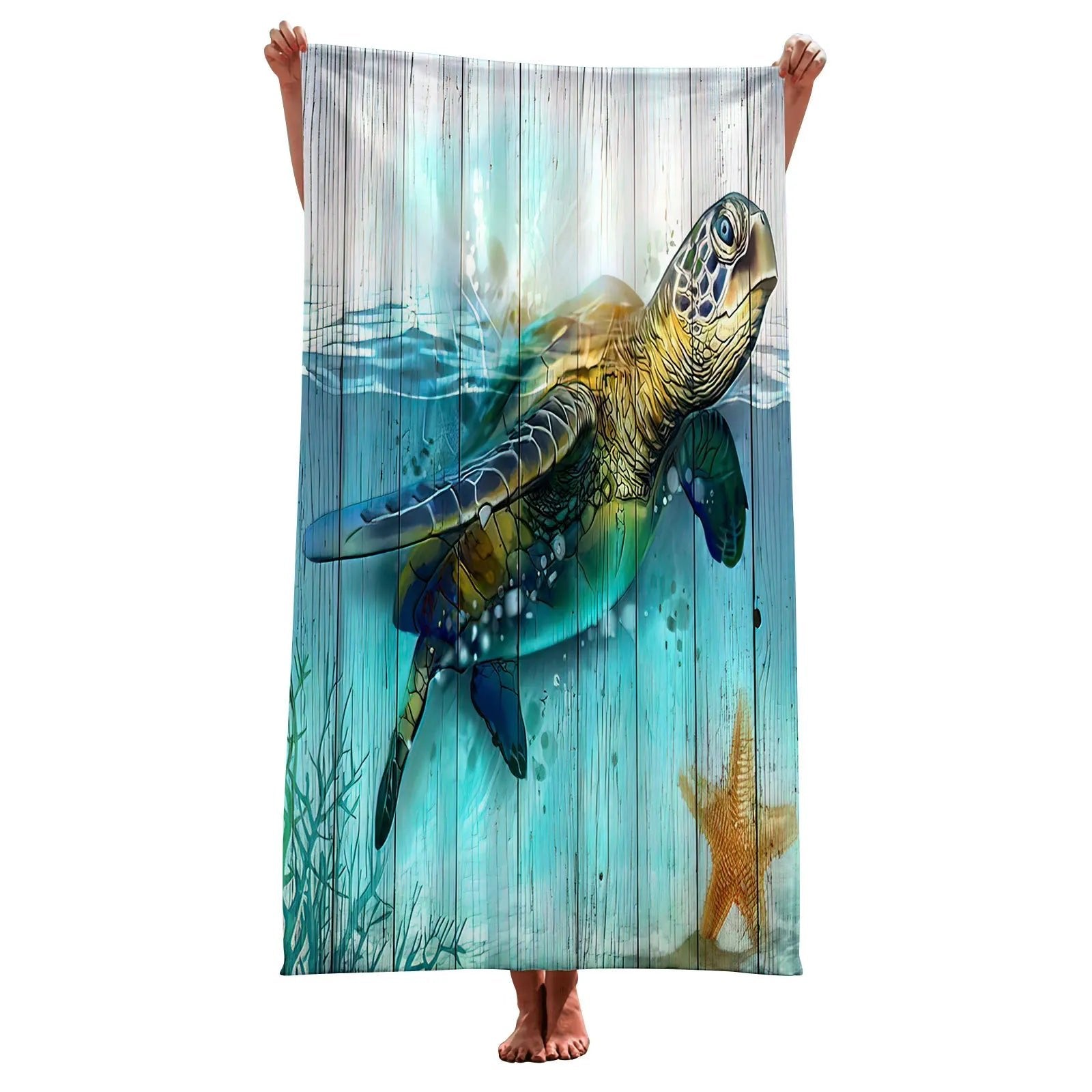 Serviette de tortue pour voyage - Techni Tendresse