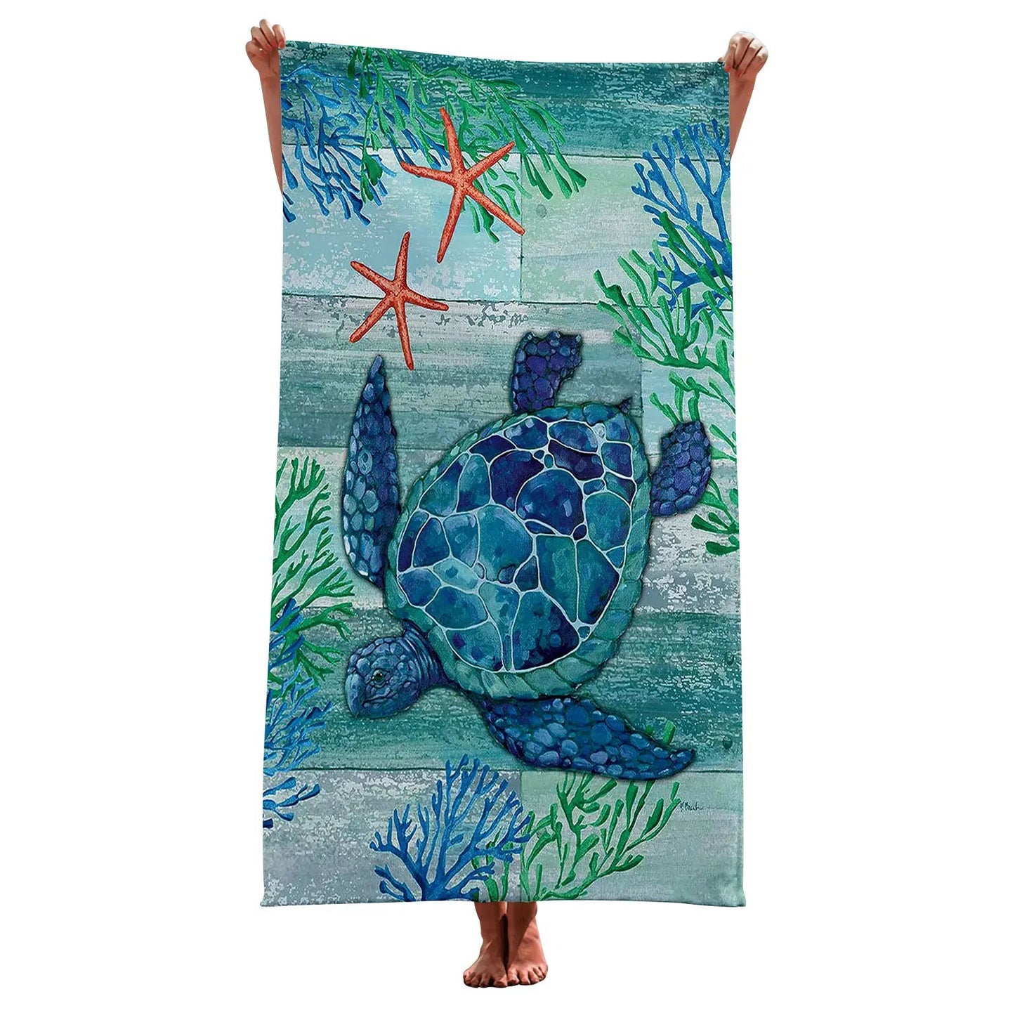 Serviette de tortue pour voyage 5
