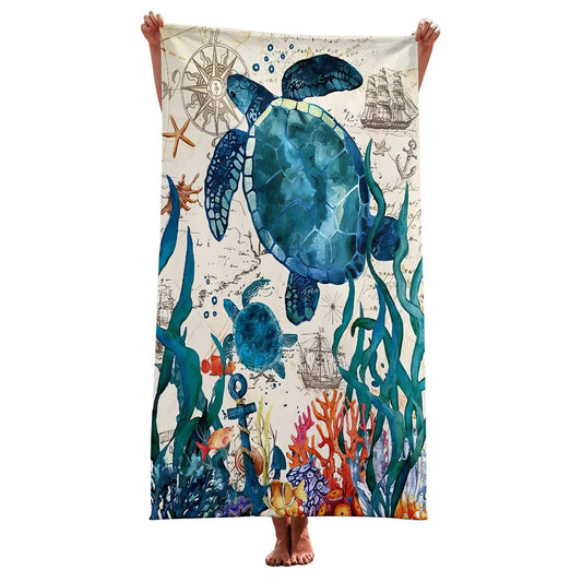 Serviette de tortue pour voyage - Techni Tendresse