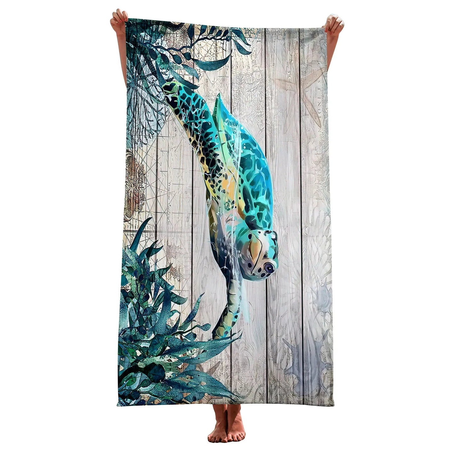 Serviette de tortue pour voyage - Techni Tendresse