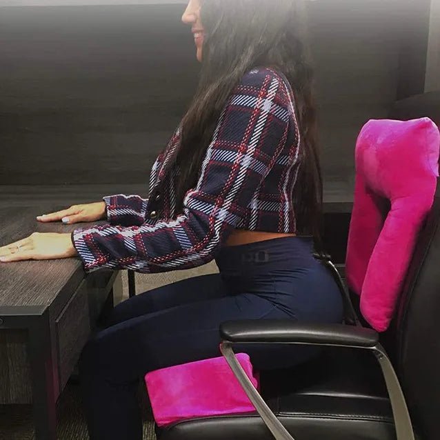 siege de confort cliente heureuse