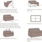 Sofa Covers instruction pour atteindre couverture ideal