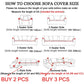 Sofa Covers instructions